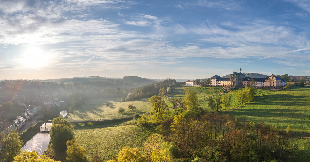 Bylinková zahrada Hospital Kuks
