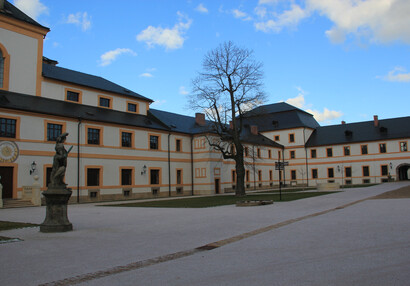 Nádvoří hospitálu